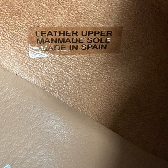 Shellys Snake Print Leather Clogs US 7.5 Chunky Block Heel Mob Wife 70s Vibe SEE - Picture 10 of 14